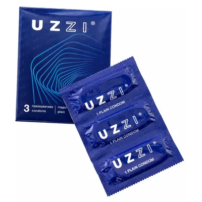 Презервативи UZZI гладкі, 72 шт.