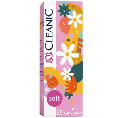 Прокладки щоденні Cleanic Soft, 20 шт