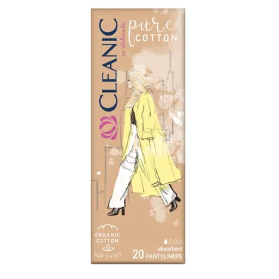 Прокладки щоденні Cleanic Pure Cotton, 20 шт