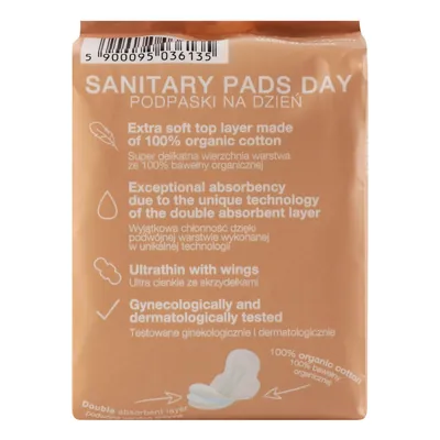 Прокладки гігієнічні Cleanic Pure Cotton Day, 10 шт