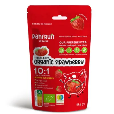 Полуниця сублімована Panfruit, 15 г