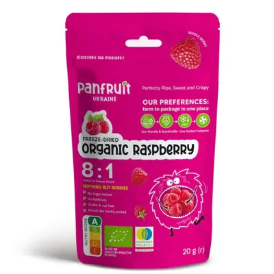 Малина сублімована Panfruit, 20 г