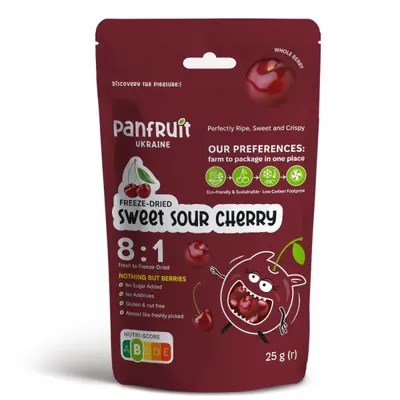 Черешня сублімована Panfruit ціла, 25 г