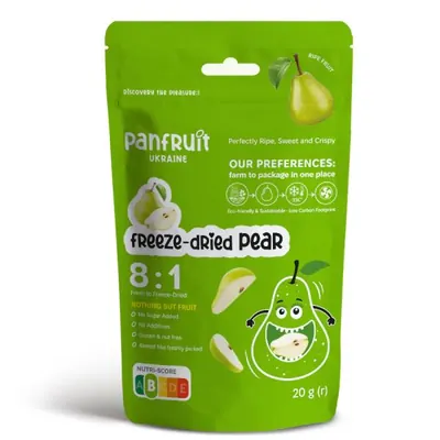 Груша сублімована Panfruit слайси, 20 г