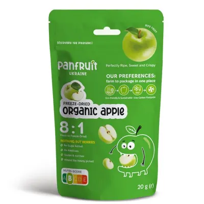 Яблуко сублімоване Panfruit слайси, 20 г