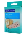 Набор пластырей медицинских Dr. House Aqua Proof водонепроницаемых, 12 штук