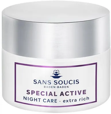 Крем-догляд Sans Soucis Special Active нічний насичений для дуже сухої шкіри, 50 мл