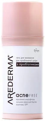 Гель для вмивання Arederma Acne Free для проблемної шкіри, 100 мл