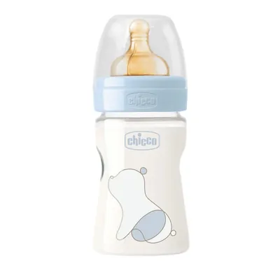 Пляшечка Chicco Original Touch з латексною соскою, з 0 місяців, 150 мл