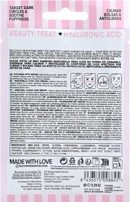 Патчі під очі Biovene Beauty Treat проти набряків, 1 пара