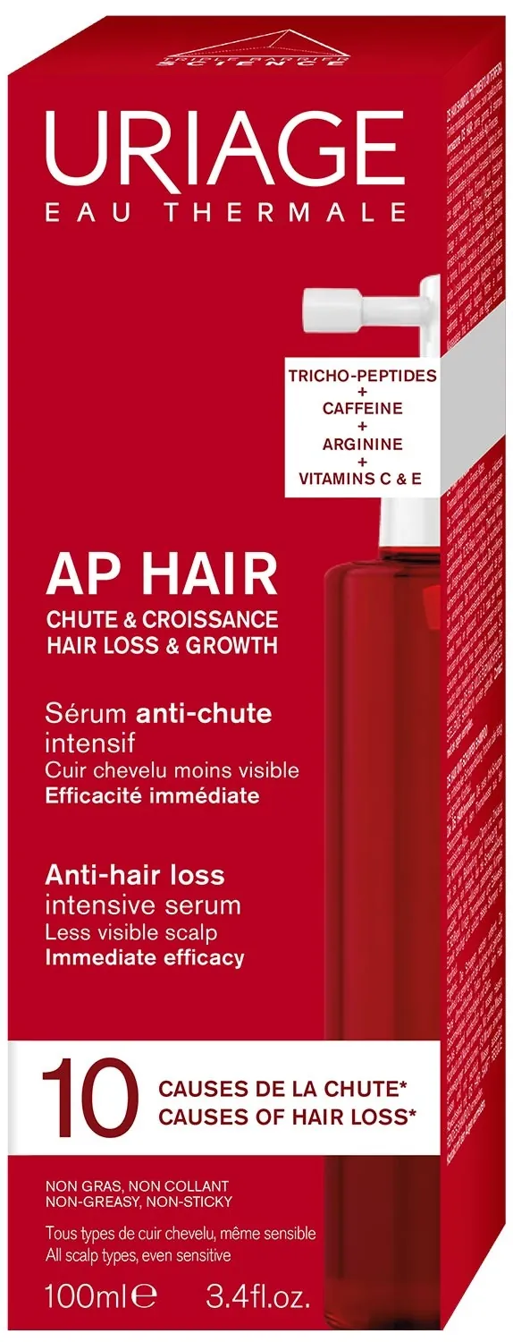 Сироватка для волосся Uriage AP Hair інтенсивна проти випадіння, 100 мл