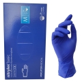 Перчатки смотровые Mercator Medical Nitrylex basic нитриловые неопудренные, размер М, нестерильные, пара