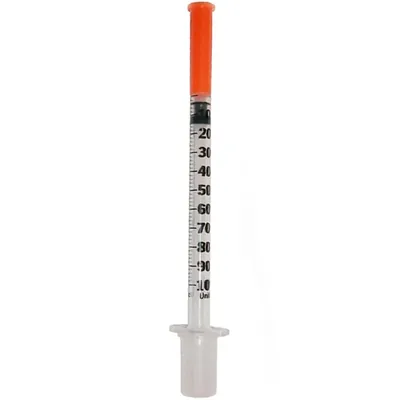 Шприц інсуліновий 1 мл U-100 BD Micro-Fine Plus 31G (0,25 x 6 мм), 1 штука