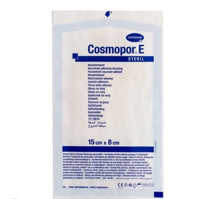 Повязка пластырная Cosmopor E steril для закрытия ран 15 см х 8 см стерильная, 1 штука