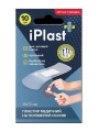 Пластырь медицинский iPlast бактерицидный на полимерной основе 19 мм х 72 мм, 10 штук