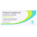 Ремантадин-КР таблетки по 0.05 г №20 (10х2)