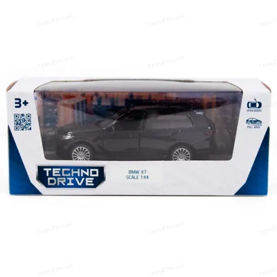 Автомодель TechnoDrive BMW X7, чорна