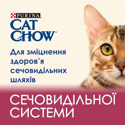 Корм сухой для кошек Purina Cat Chow Urinary Tract Health с курицей, 1,5 кг