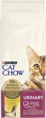 Корм сухой для кошек Purina Cat Chow Urinary Tract Health с курицей, 15 кг