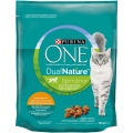 Корм сухой для кошек Purina One DualNature со спирулиной, 750 г