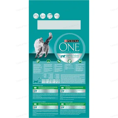 Корм сухий для кішок Purina One Indoor Formula Cat Turkey, 1,5 кг