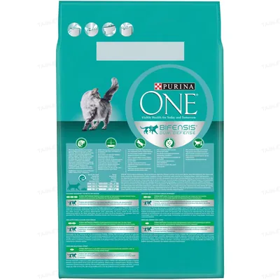 Корм сухий для кішок Purina One Indoor Formula Cat Turkey, 3 кг