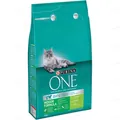 Корм сухий для кішок Purina One Indoor Formula Cat Turkey, 3 кг