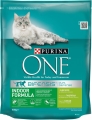 Корм сухой для кошек Purina One Indoor Formula Cat Turkey, 800 г