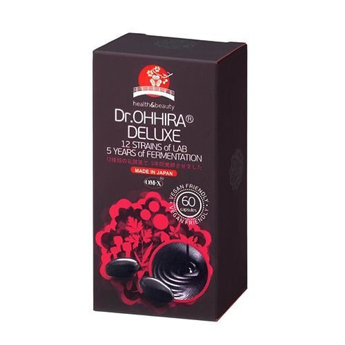 Преметабіотик Dr. Ohhira Deluxe 5-річної ферментації ОМ-Х капсули №60