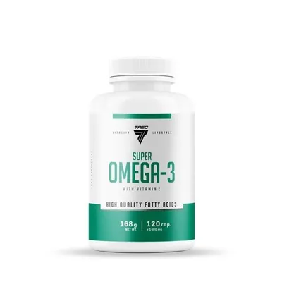 Омега-3 та вітамін E Trec Nutrition Super Omega-3 with Vit. E, 120 капсул