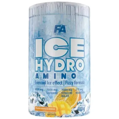 Амінокислоти Fitness Authority Ice Hydro Amino заморожений апельсин та манго, 480 г