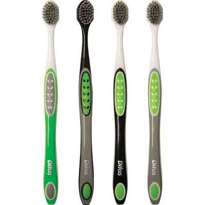 Зубна щітка Difas Pro-Clinic Bamboo Charcoal у дорожньому кейсі, 1 штука