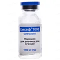 Емсеф 1000 порошок для р-ну д/ін. по 1000 мг №1 у флак.