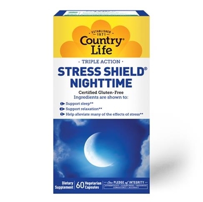 Витаминно-минеральный комплекс Country Life Stress Shield Nighttime капсулы №60