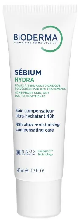 Крем для обличчя Bioderma Sebium Hydra зволожуючий для проблемної шкіри, 40 мл