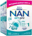 Суміш суха молочна NAN 1 Optipro для дітей з народження, 1050 г (2 упаковки по 525 г)