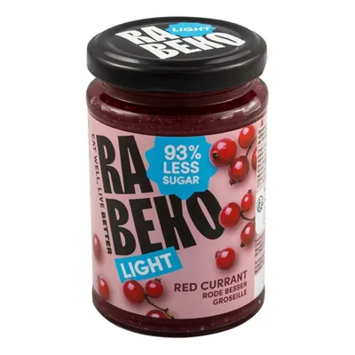 Джем Rabeko Light Jam червона смородина, 230 г (скло)