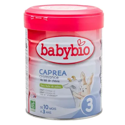 Суміш суха молочна BabyBio Caprea 3 з козячого молока для дітей від 10 місяців до 3 років, 800 г