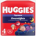 Підгузки-трусики Huggies Pants Overnights дитячі, нічні, розмір 4, 9-14 кг, 26 шт