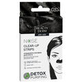 Полоски для носа Beauty Derm очищающие с бамбуковым углем, 3 шт