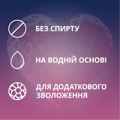 Интимный гель-смазка Contex Romantic с ароматом клубники (лубрикант), 100 мл