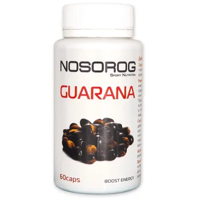 Гуарана Nosorog Guarana, 60 капсул