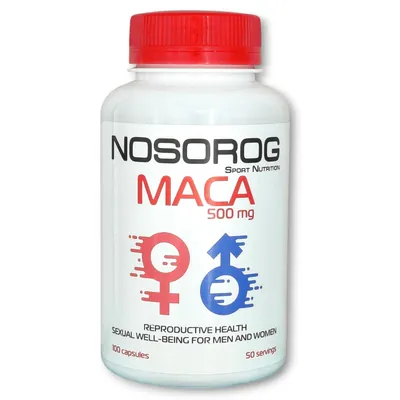 Мака Nosorog Maca, 100 капсул