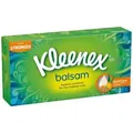 Серветки косметичні Kleenex Balsam тришарові в коробці, 64 шт