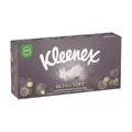 Серветки косметичні Kleenex Ultra Soft тришарові в коробці, 64 шт