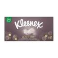 Салфетки косметические Kleenex Ultra Soft трехслойные в коробке, 64 шт