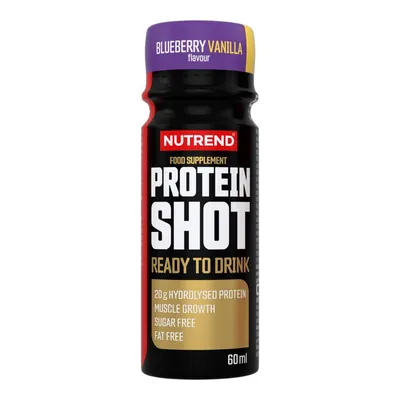 Протеїн комплексний Nutrend Protein Shot чорниця-ваніль, 60 мл