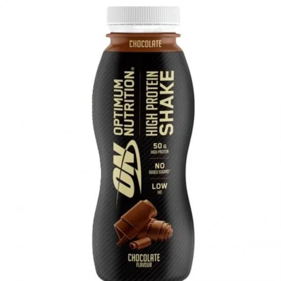 Протеїн сироватковий концентрат Optimum Nutrition High Protein Shake, шоколад, 330 мл