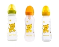 Бутылочка для кормления Baby Team 1310 с латексной соской от 0 месяцев, 250 мл