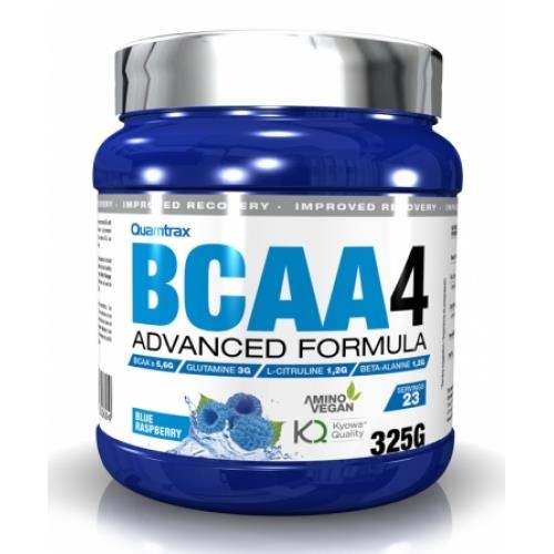 Аминокислота Quamtrax BCAA 4 голубая малина, 325 г